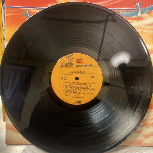 MARIA MULDAUR Self Titled REPRISE MS-2148 LP VG+ gatefold ULTRASONIC CLEAN - Picture 8 of 8